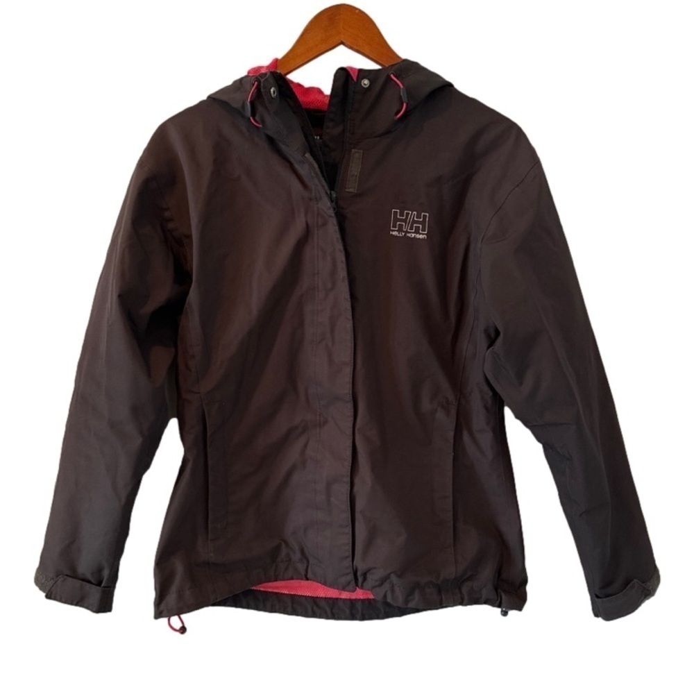 Helly Hansen black shell spring jacket size medium